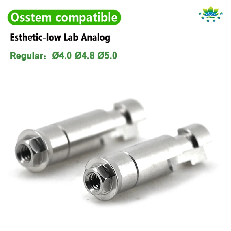 Osstem Multi Unit Analog & Esthetic-low Lab Analog OEM Custom Straight Abutment with Hex Plaster Model Implant Lab Consumables