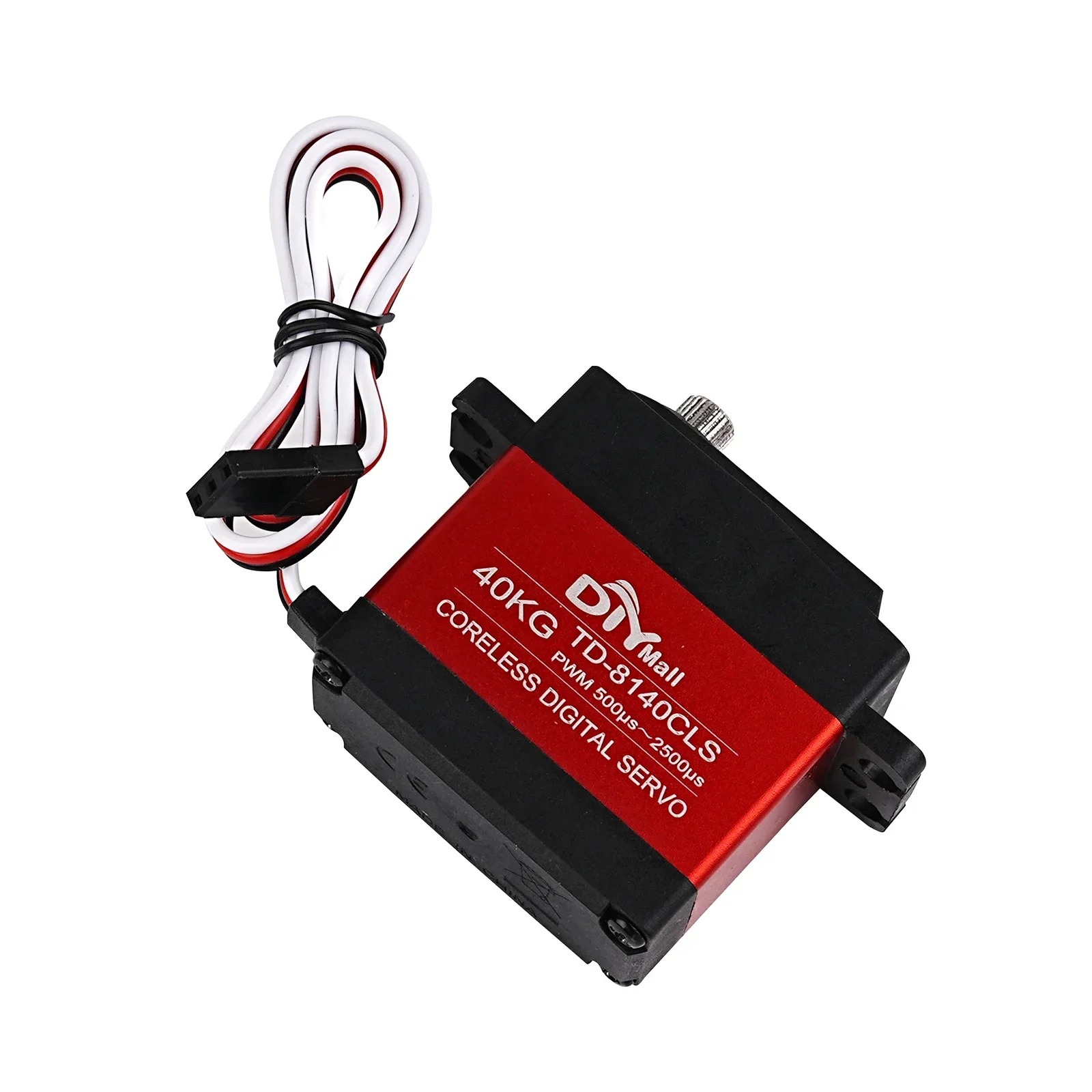40KG RC Servo 180/270/360 Gradi Coreless Metal Gears PWM Servomotori Digitali Motore TD-8140CLS Per 1/8 1/10 Bilancia Auto Veicolo