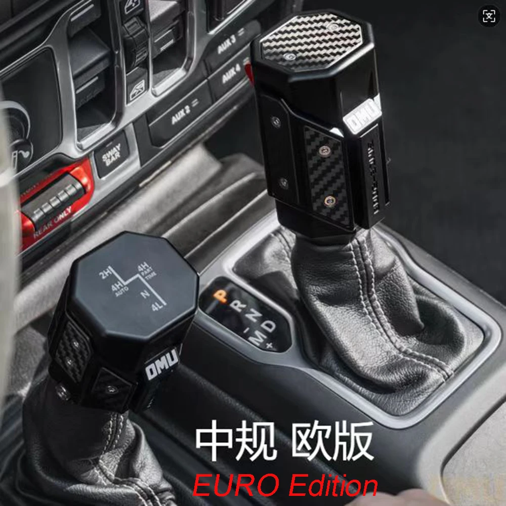 Lantsun OMU017 gear lever gear shift knob for jeep for wrangler JL 2018+ for gladiator JT