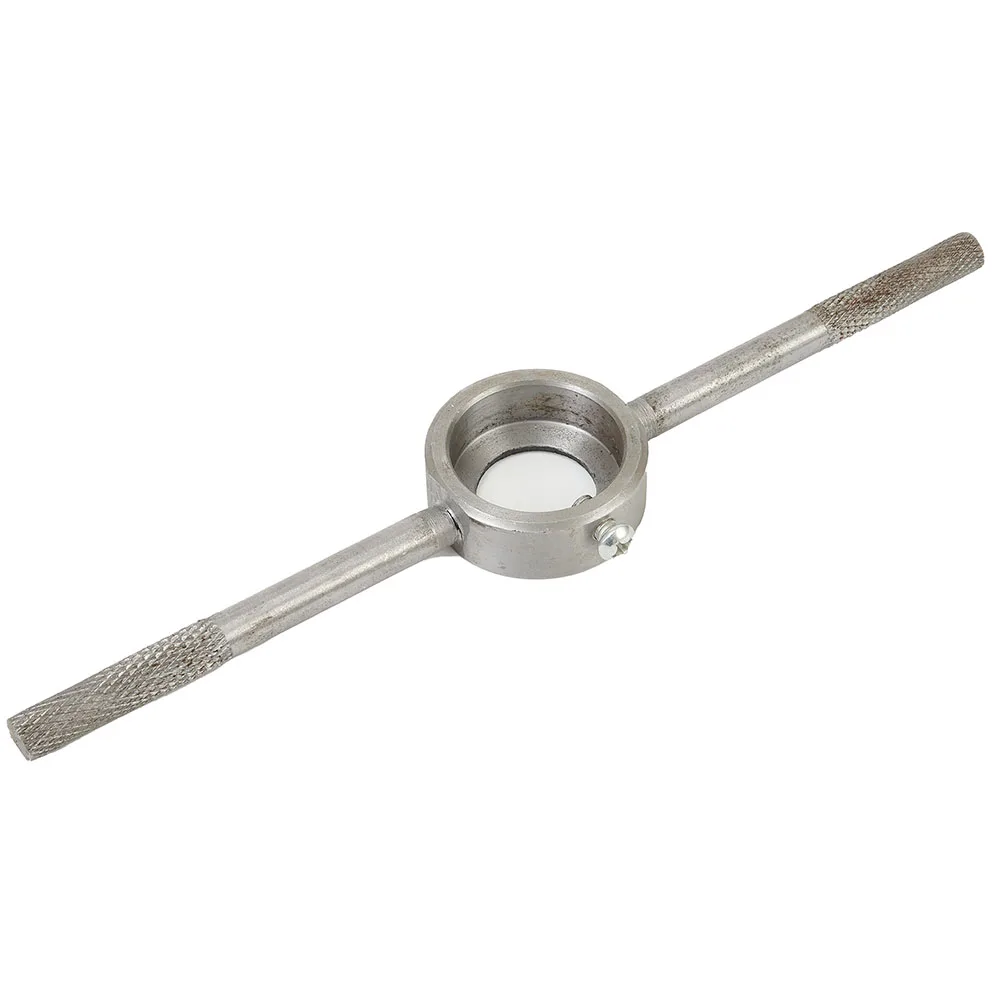 25 38 30mm ID Round Die Stock Handle Wrench For Round Die Adjustable Die Holder Dies Threading Tools M7-M16 Hand Tapping Kit