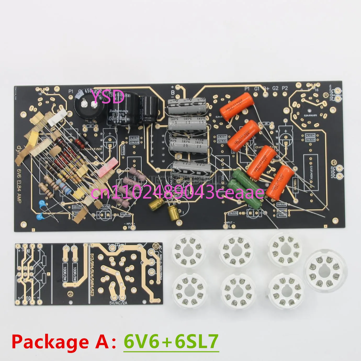 

Классический усилитель мощности Dynaco Circuit 6V6 EL84 на вакуумных лампах, DIY-комплект, Hi-Fi, ультралинейный, push-pull