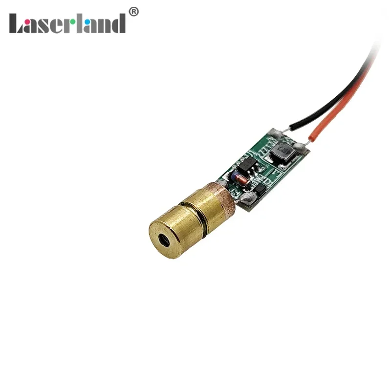 06*11mm 515nm Dot Laser Generator 5mW Green  Module Small Volume 5V