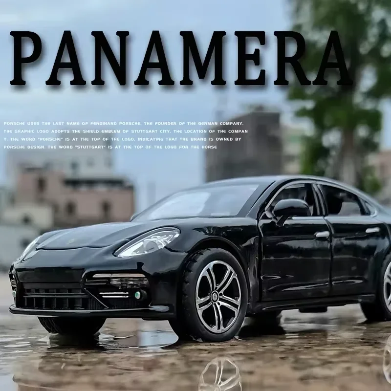 Модель автомобиля Porsche Panamera ручной работы в масштабе 1:32, модель автомобиля, имитация автомобиля, Детская Игрушечная машина для мальчиков