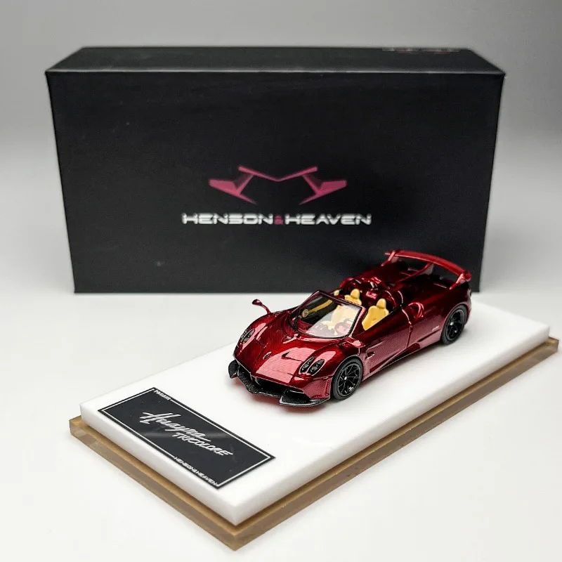 HH modèle 1/64 Pagani Huayra Tricolore alliage véhicule à moteur jouet moulé sous pression en métal modèle Collection garçon cadeaux de noël