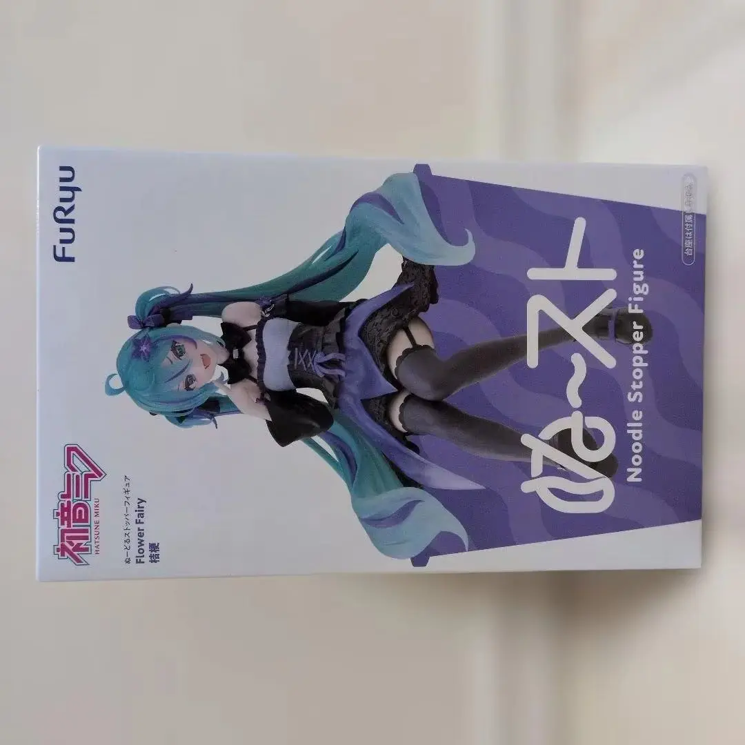 original-furyu-hatsune-miku-flower-fairy-balloon-flower-noodle-stopper-pvc-anime-action-figures-model-figurine