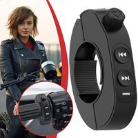 Car Mounted Wireless Mobile Phone Bluetooth Controller Motorcycle Wheel Waterproof Steering Button Remote Control Y6C2