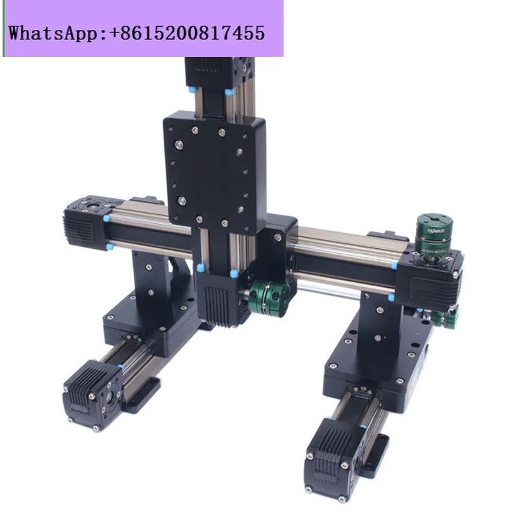 Precision Timing Belt Module Cross Electric Numerical Control Linear Guide Slide Table Three-axis Gantry Belt Slide Table