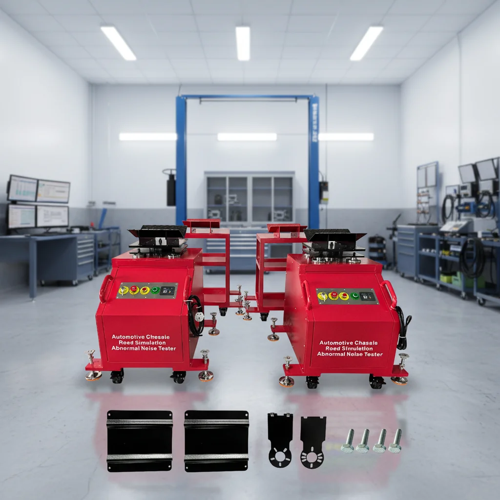 High Effective Car Care Equipment Road Simulator With Chassis Suspension Abnormal Sound Detection With Rotary Head