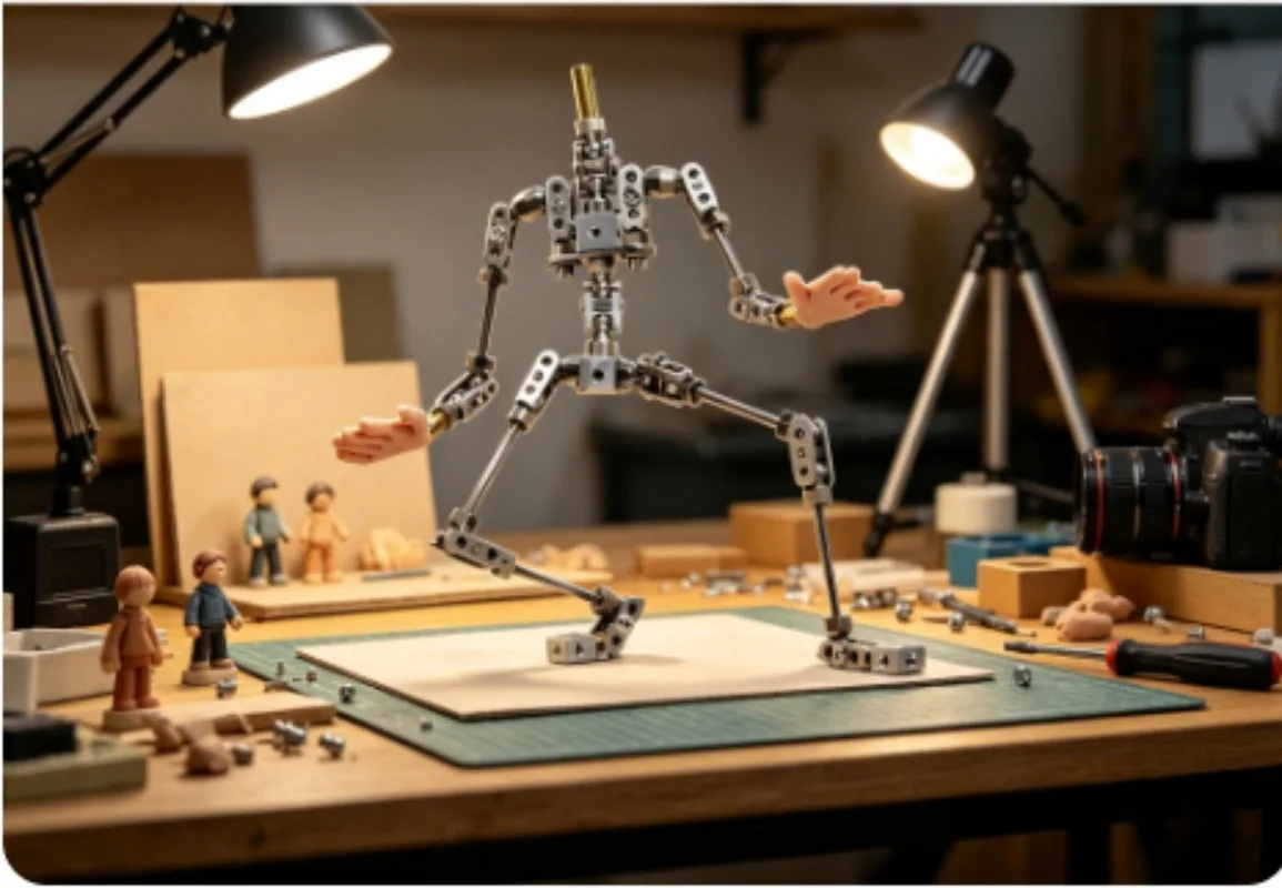 Pro3.0 Upgraded Professional Stop Motion Puppet Armature, Flexible Wearproof Stainless Steel Skeleton for Animation Production