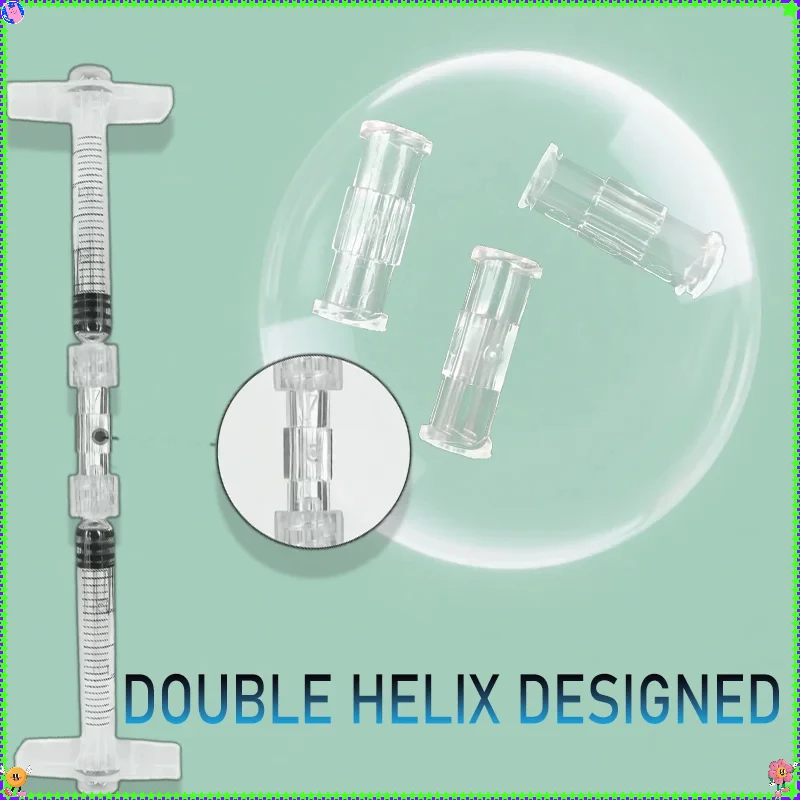 

onnector Easy And Durable Pp Material Transparent Syringe Double-Way C Use In Sterile Environment Drug Guid