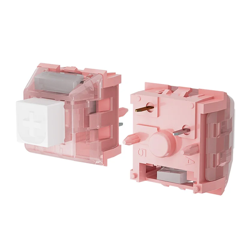 Kailh Summer Lotus Tactile Switch – 80M Clicks, POM Self-Lubricating Stem, IP54 Rated