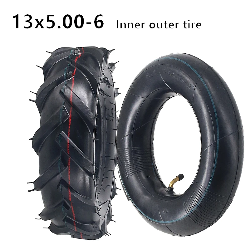 13x5.00-6 Tires,  for Micro Tillage Machines, Agricultural Machines, Snow Blowers, ATV Beach Bikes, 13 Inch Tire Replacement