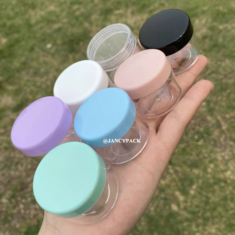 

10/15/20g Mini Sample Bottle pink Cosmetic Makeup Jar Pot Face Cream Container Travel Useful Makeup Pot Balm Containers Box