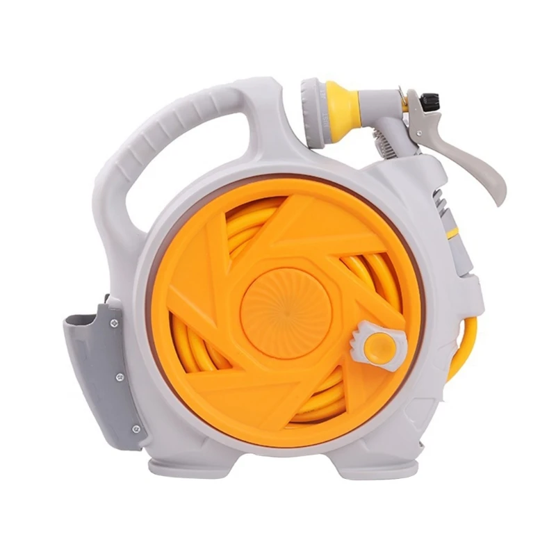 

Against Slip Handle Hose Roll Structure 50ft Extendable PVC Watering Equipment