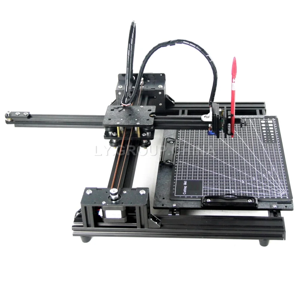 A3 A4 Laser Drawing Robot Kit DIY Disassembled Writer XYZ Plotter iDraw Hand Writing Belt Pulley Pen Robot Kit Open Source