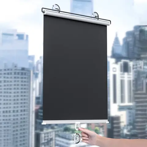 Roller Window Store Without Drill Blinds Home Decor Items Decoration Blind Blackout Day Night Drilling Rolling Outdoor Shutter