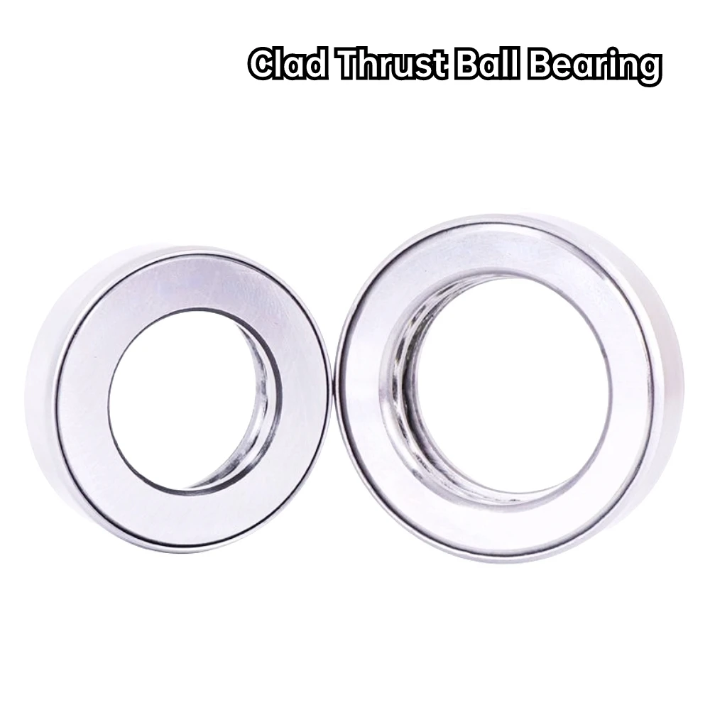 2PCS Clad Thrust Ball Bearing Inner Diameter 10MM 10x20x7.5