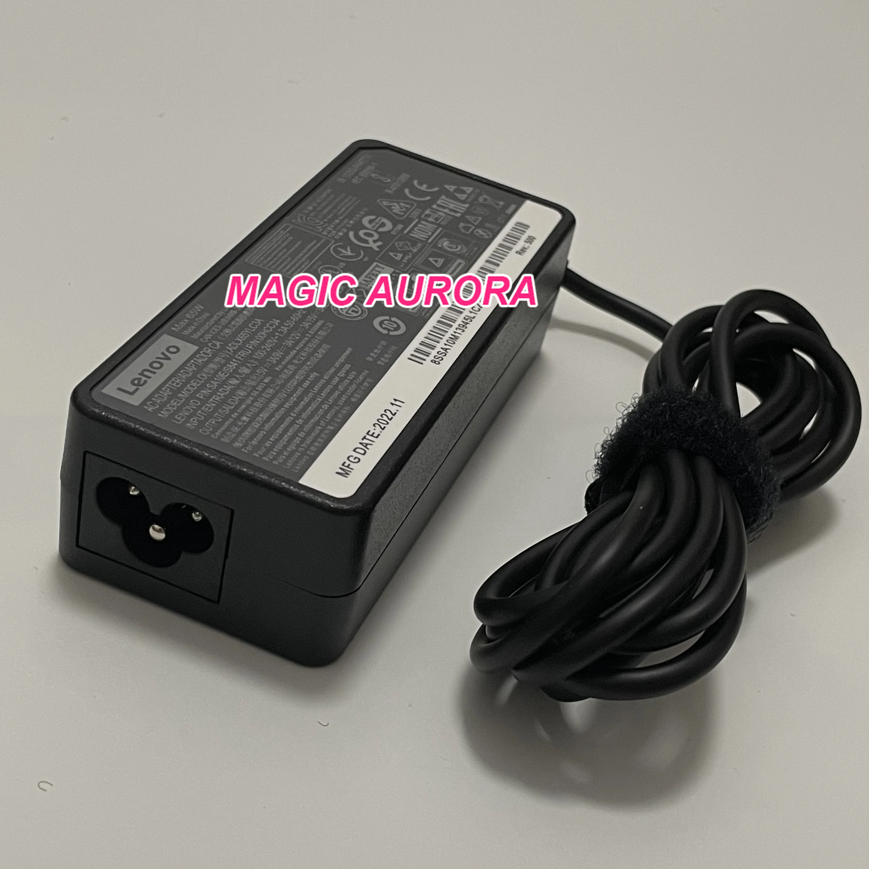 Imagem -03 - Genuíno 65w 20v 3.25a Adaptador ac Carregador Adlx65ycc3a Fonte de Alimentação para Lenovo Thinkpad x1 T480 T580 X280 Adlx65ydc2a Adlx65ycc2a