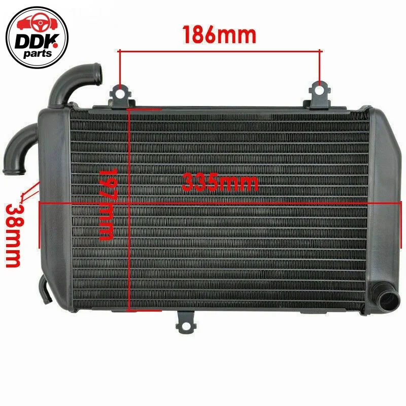 

Motorcycle Left Radiator Cooler Cooling For Honda Gold Wing GL1800 2006-2017 2008 2009 2010 2011 2012 2013 2014 2015 16