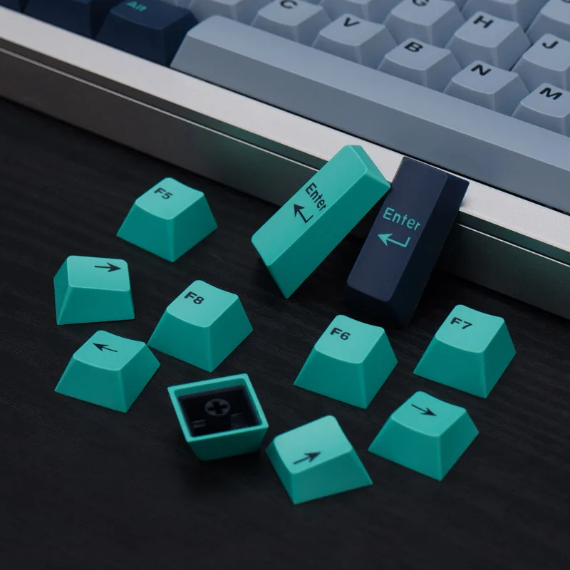 Anh Đào Hồ Sơ Keycaps Cá Nhám Búa Đèn 170 Chiếc Keycaps Cho Đầy Đủ/TKL/ 60 65 75 Phần Trăm Bàn Phím Cơ Với 7U Space