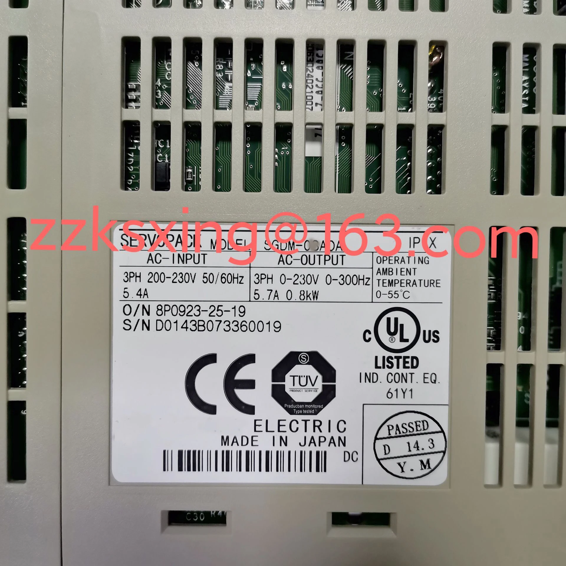 

Совершенно новый оригинальный сервопривод SGDM-04ADA