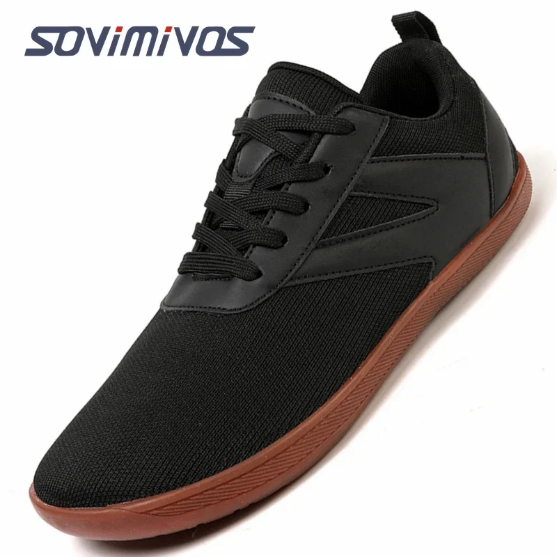 

Barefoot Shoes with Wide Toe Box Hike Footwear Barefoot Men Trail Running Minimalist Shoes for Hiking Outdoor Workout Training