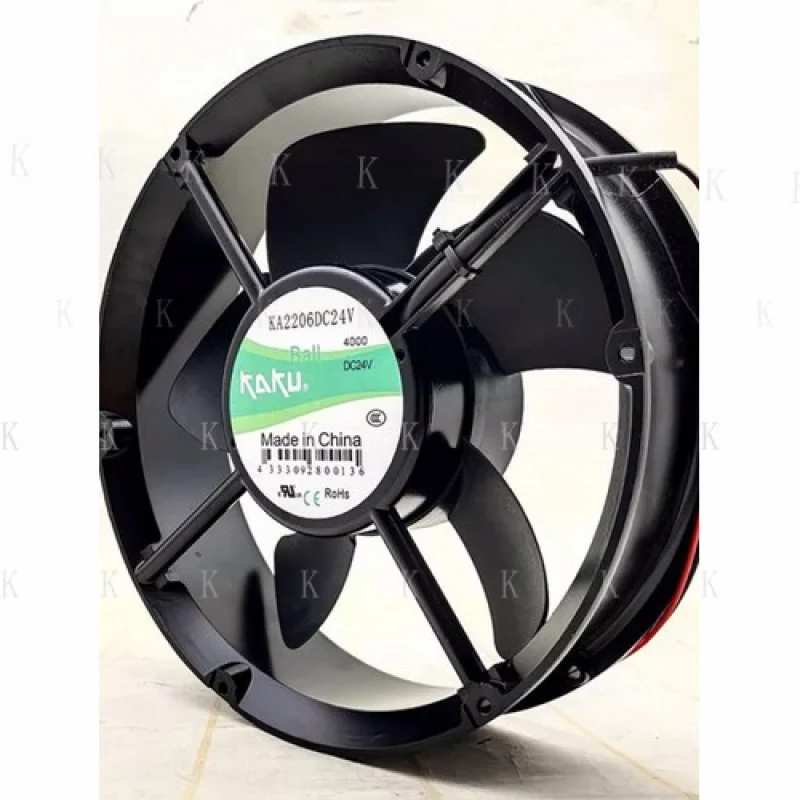 

C FOR KAKU KA2206DC24V 22060 DC24V 22CM Dual Ball Axial Cooling Fan