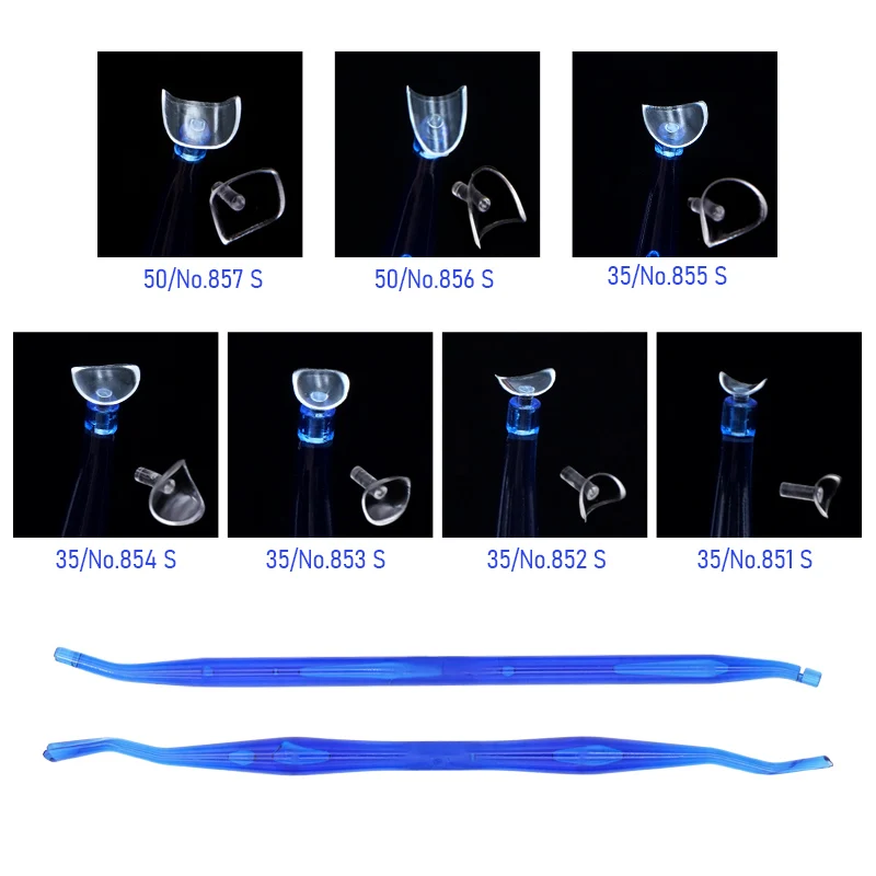 275pcs Dental Matrix Blue Transparent Cervical Matrices Matrix Bands For Composite Gingival Dentist Filling Materials Tools