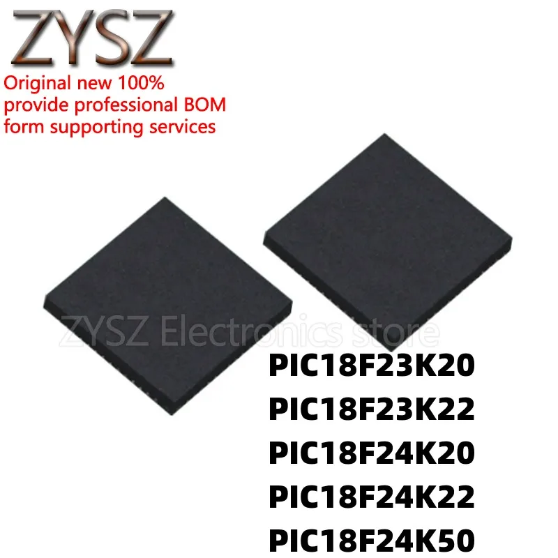 

5PCS PIC18F23K20-I/ML 23K22 18F24K20 18F24K22 18F24K50 E T QFN28