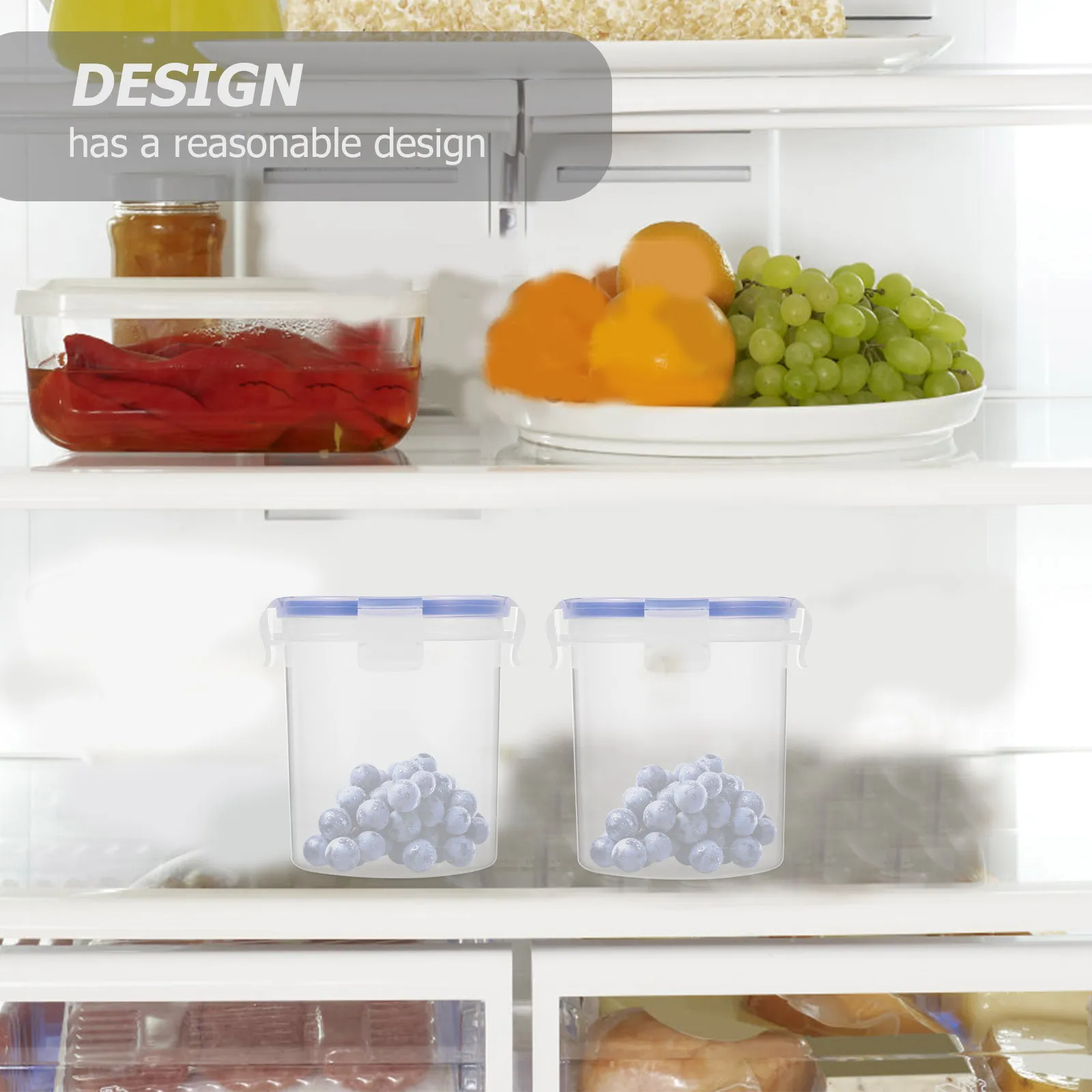 

4Pcs Transparent Oatmeal Cup Anti Leak Porridge Holder Practical Breakfast Container Food Cup Breakfast Container