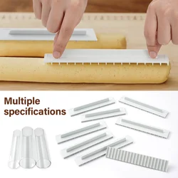Non-stick Biscuit Mold Cookie Cutter Press Scale Ruler Cutting Mold Kitchen Baking Gadget DIY Biscuit Pastry Cake Baking Tool