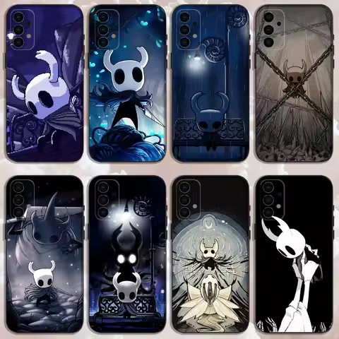 H-Hollow Knight Phone Case For Samsung Galaxy A13,A21s,A22,A31,A32,A52,A53,A71,A80,Soft Black Shell