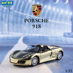 1:32 Porsche 918 Mercedes Benz BIG G BMW Ferrari Simulation Diecast Metal Alloy Model car Pull Back Collection Kids Toy Gifts L4