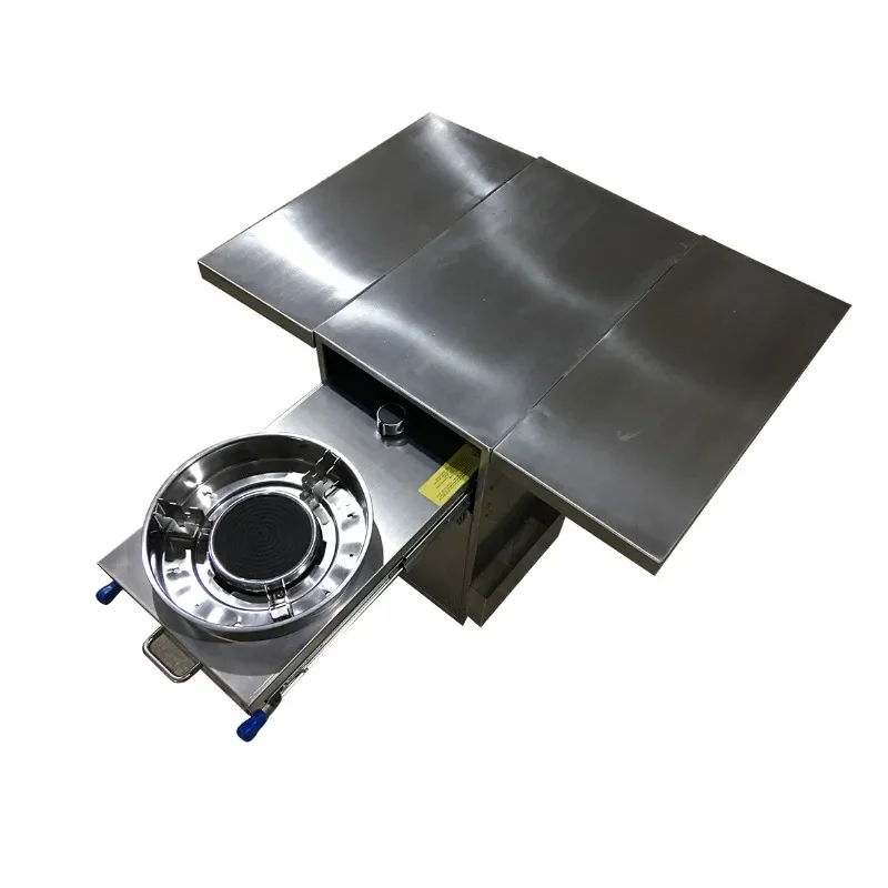 RV off-road vehicle multi-functional integrated pull-out kitchen pull-out gas stove