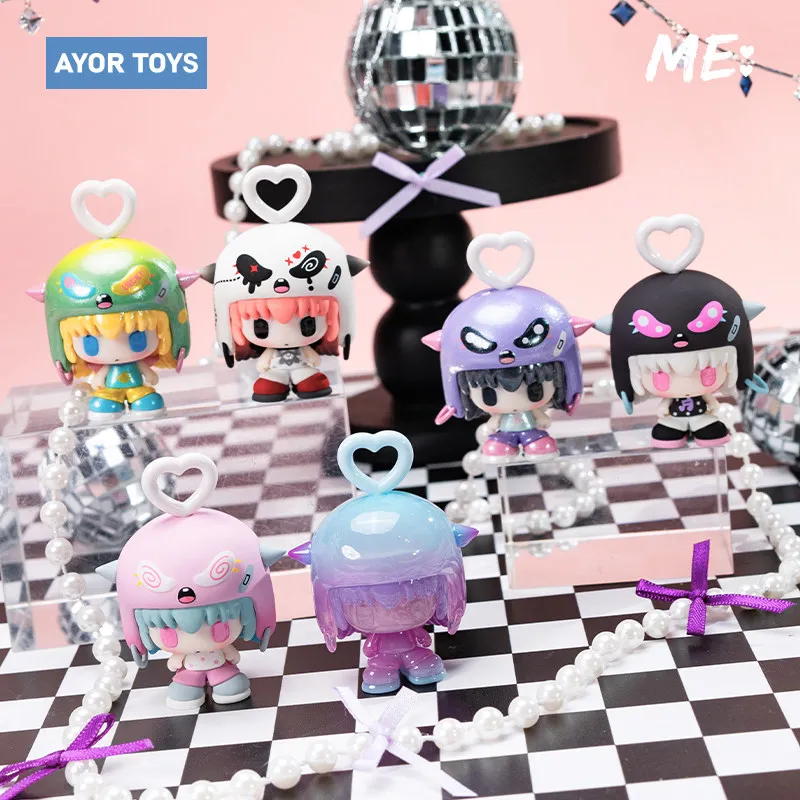 

Authentic AYOR TOYS X ME Everything Is Me Series Mini Blind Box Phone Keychain Cute Decorative Doll Daily Ornament Gift