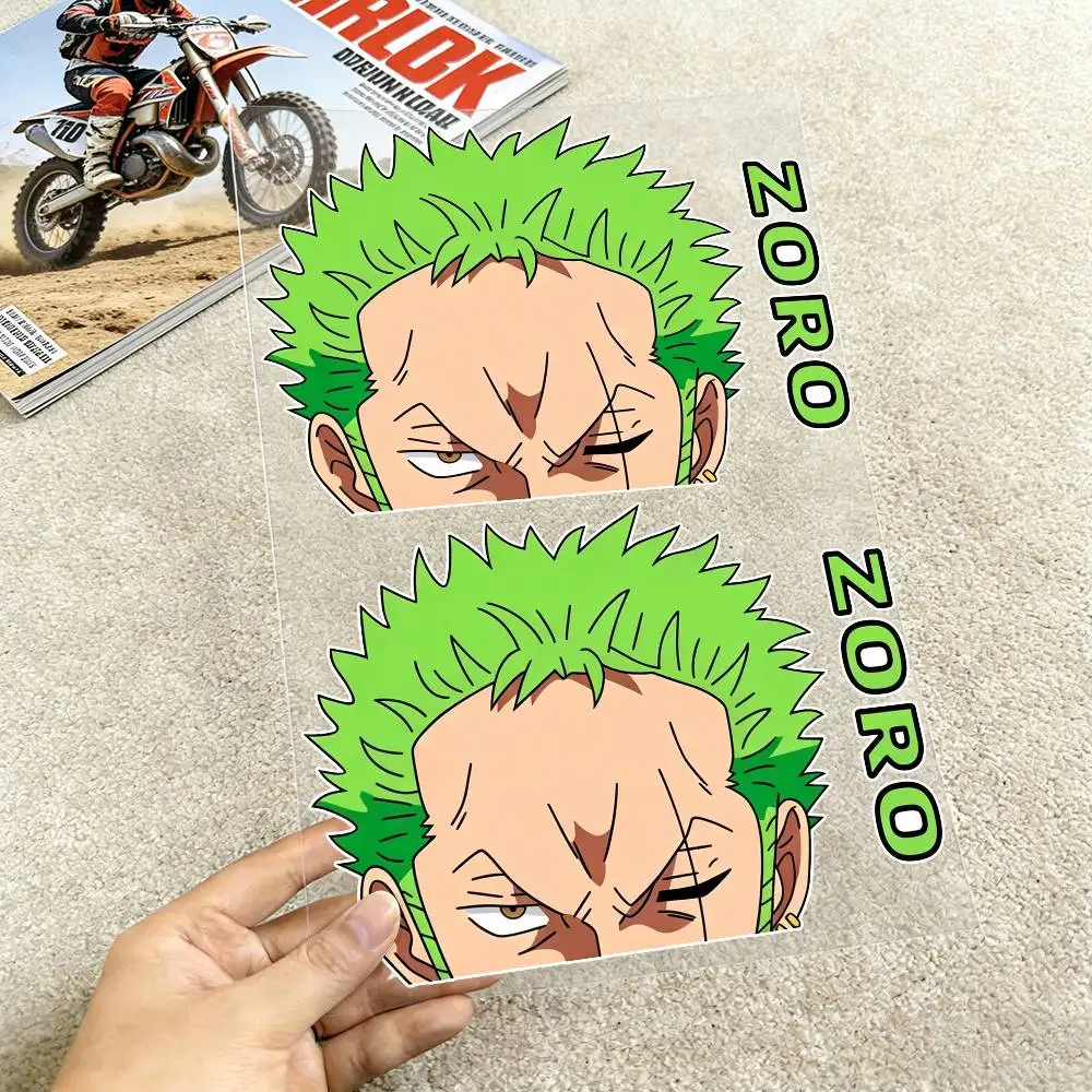 

D. Ace one piece Reflective Motorcycle Stickers Waterproof Vinyl Decals for Motorbike Helmet Fuel Tank Bike