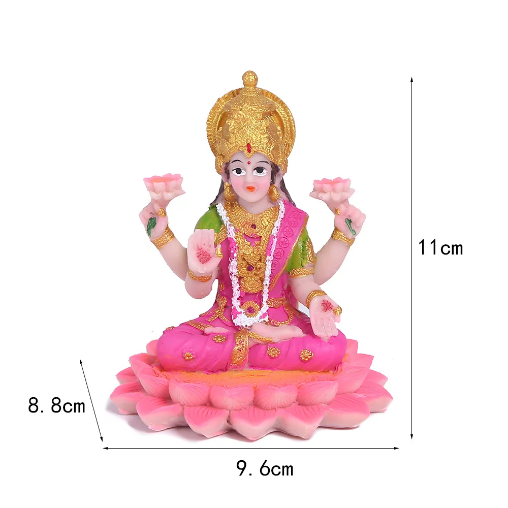 

Indian Buddha statue sand table game sand set accessories Snow mountain goddess resin character crafts