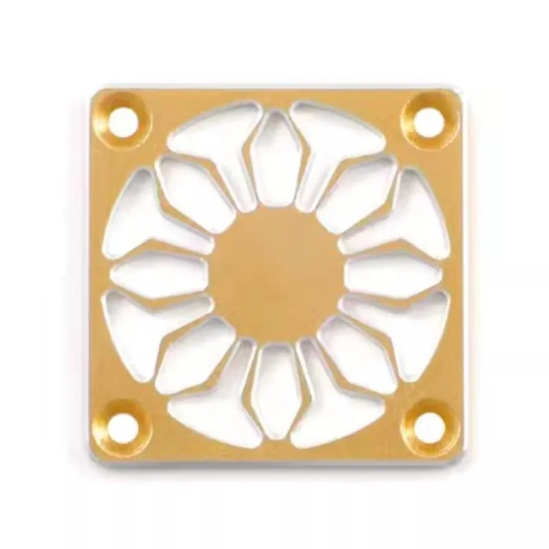 1 pz copertura della ventola di raffreddamento in lega di alluminio 40x40mm per motore Rc Esc copertura di protezione della ventola di regolazione elettrica