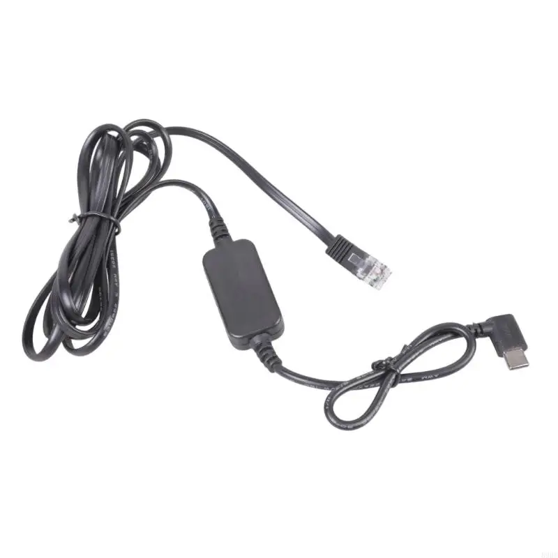 Universal RJ11 Power Cable for USB C Sources Supporting 12V 12W Electronic Accessories 175cm 896C