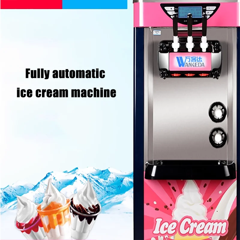 

Commercial Soft Ice Cream & Frozen Yogurt Maker Machine New Condition for Food Ingredients Milk Water Ice Cream Powder Syrup