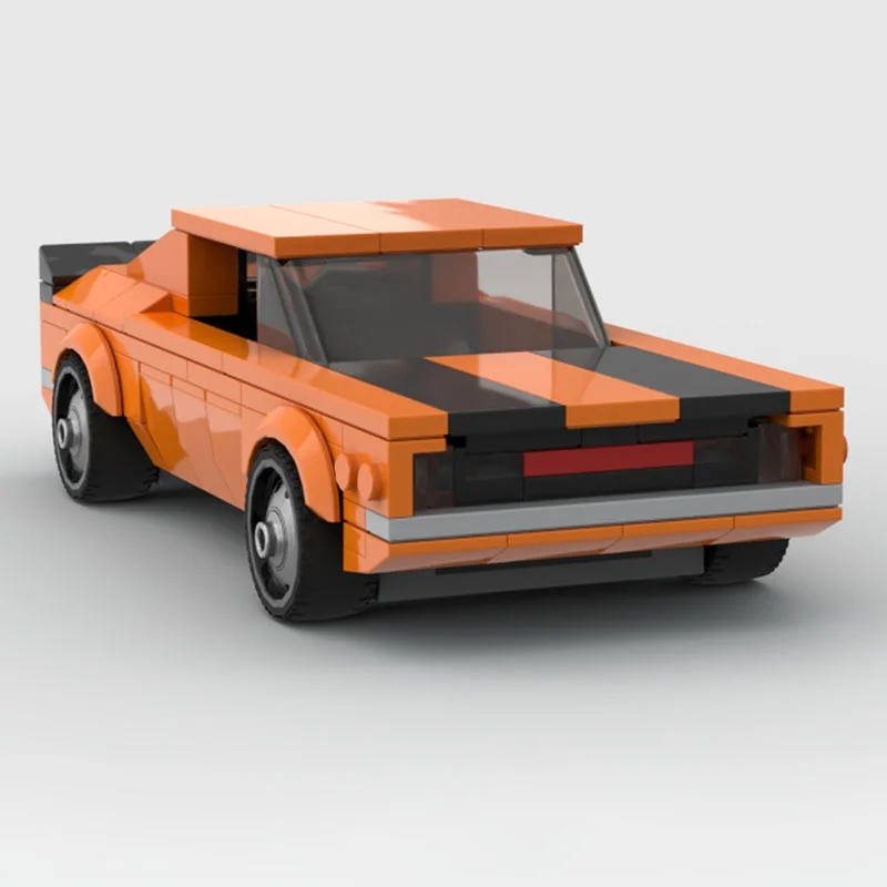 183 قطعة MOC Valiant Charger City Champions نموذج اللبنات تجميع هدية الكريسماس فكرة إبداعية لعب الطوب عيد ميلاد الاطفال