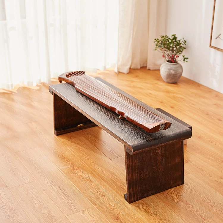 Table and Bench Portable Zen Resonance Short Qin Table Qin Tai Guzheng Table New Chinese Traditional Chine