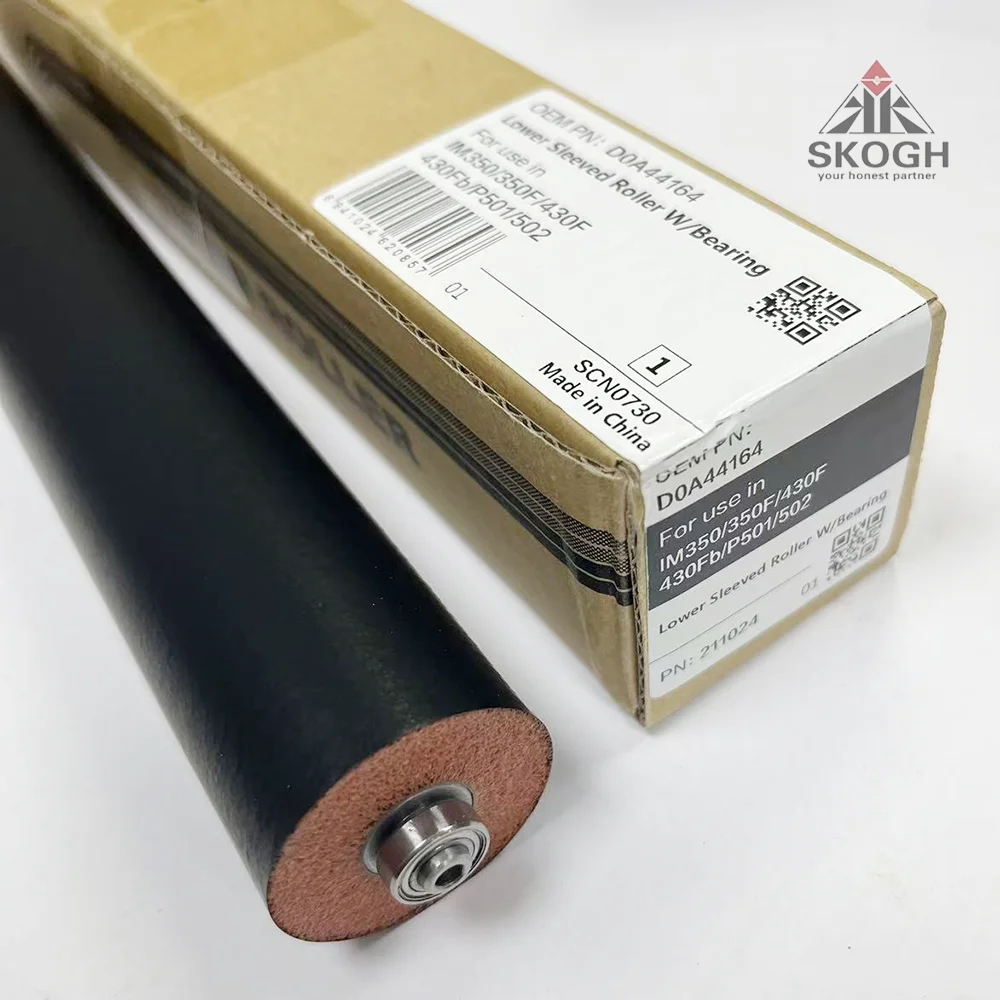 OEM 품질 D0A44164 D0A4-4164 리코 IM350 IM350F IM430F IM430Fb IM430 IM 350 430 P501 P502용 하부 퓨저 압력 롤러