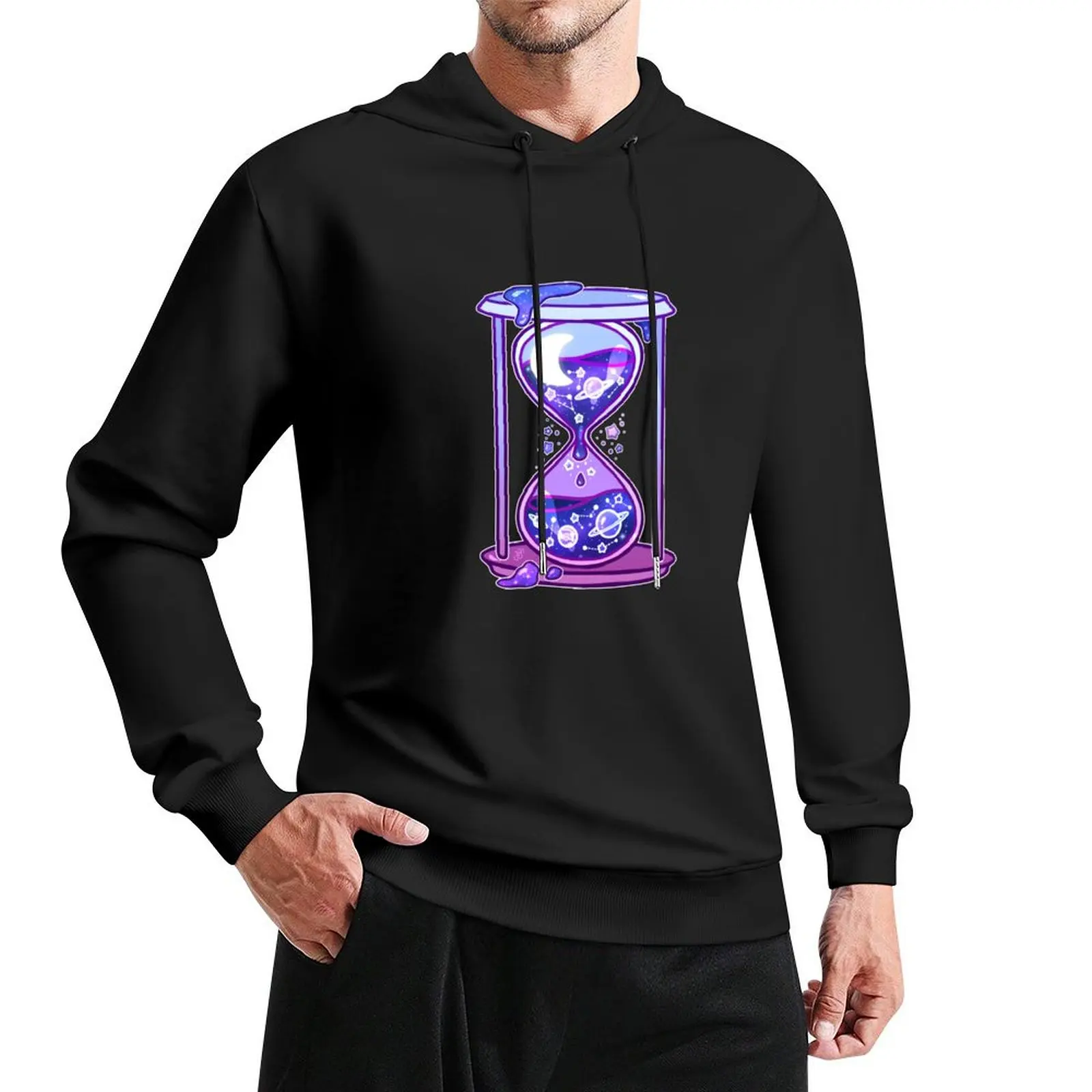 Celestial Hourglass Pullover Hoodie autumn men's autumn clothes men's winter sweater men clothes japanese hoodie