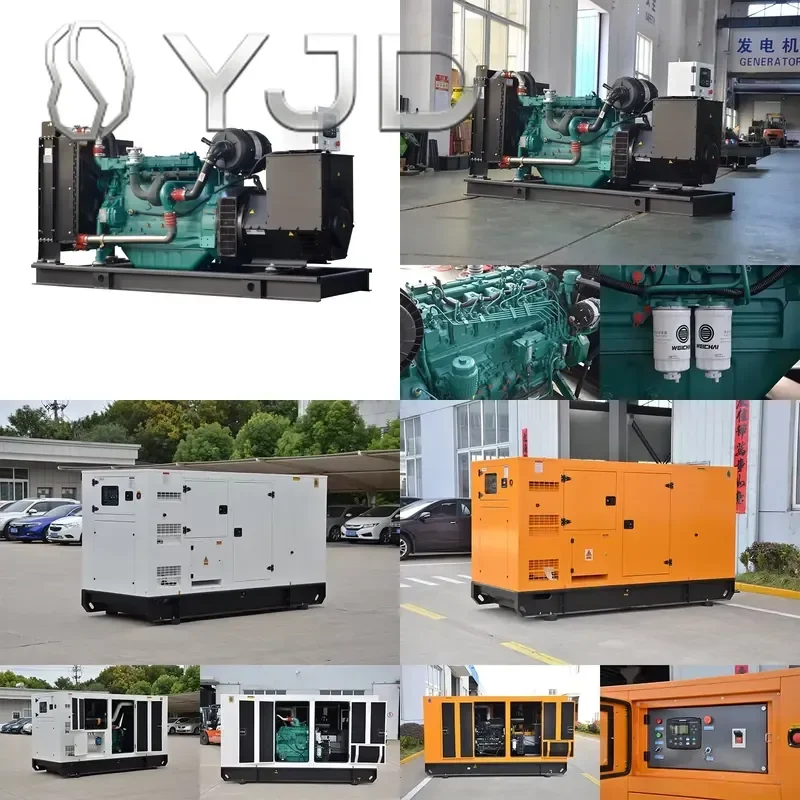 YJD Weichai Generator Price 50kva 100kva 150kva 200kva 250kva 300kva Open Frame diesel Generators Factory Sale