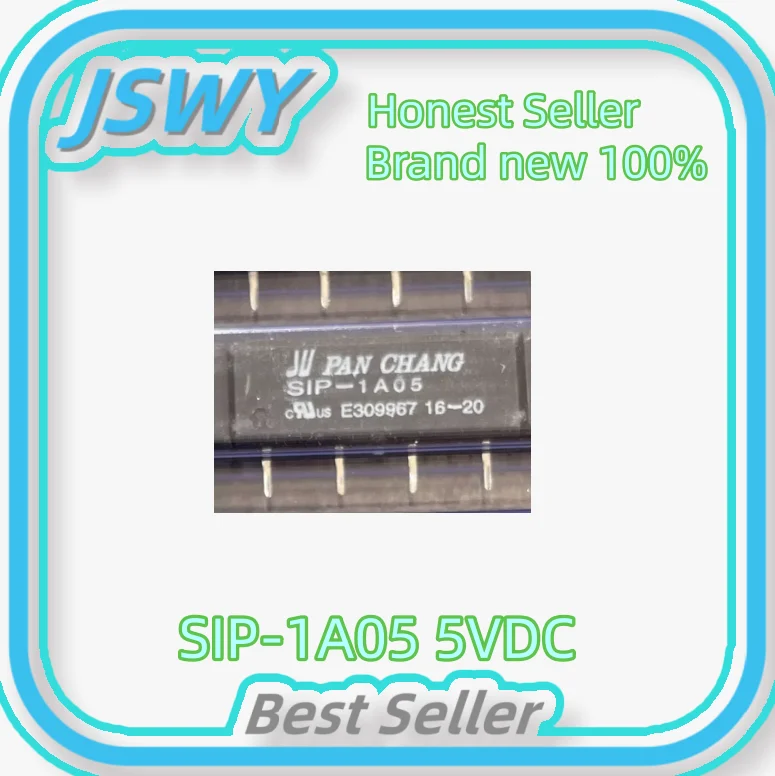 (10/50 pieces) New 100% SIP-1A05 reed switch 5V 5VDC relay DC5V set normally open solid-state original electronics in stock