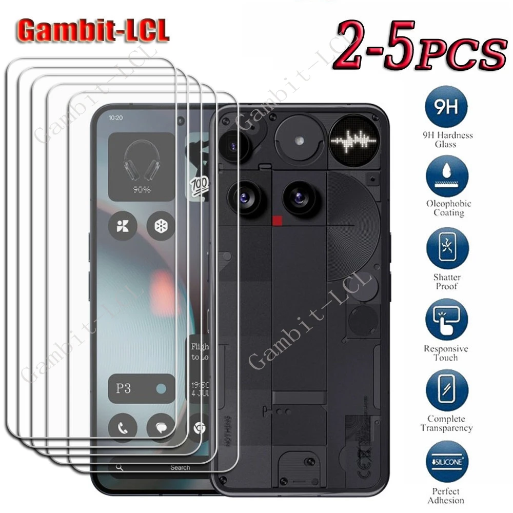 2-5PCS 9H HD Tempered Glass For Nothing Phone (3) ON NothingPhone(3) Phone3 A024 6.67