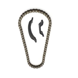 62 Links Electric Starter Chain Links & Chain Guides for Taotao SunL Peace JCL Baja Chinese 50cc 70cc 90cc 110cc 125cc ATV