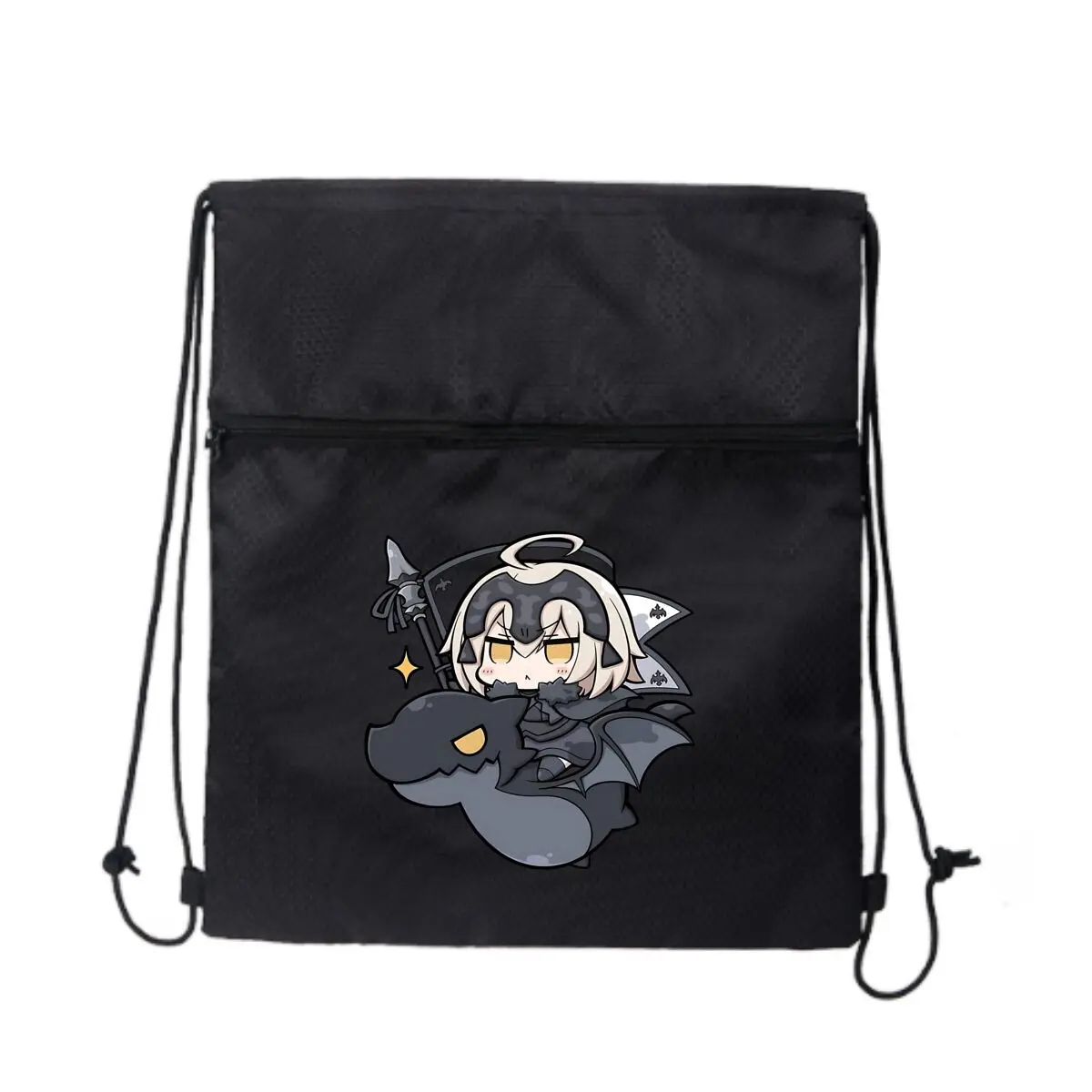 

Персонаж Чиби верхом на драконе Черные сумки на шнурке Рюкзак на шнурке для занятий спортом в тренажерном зале Путешествия