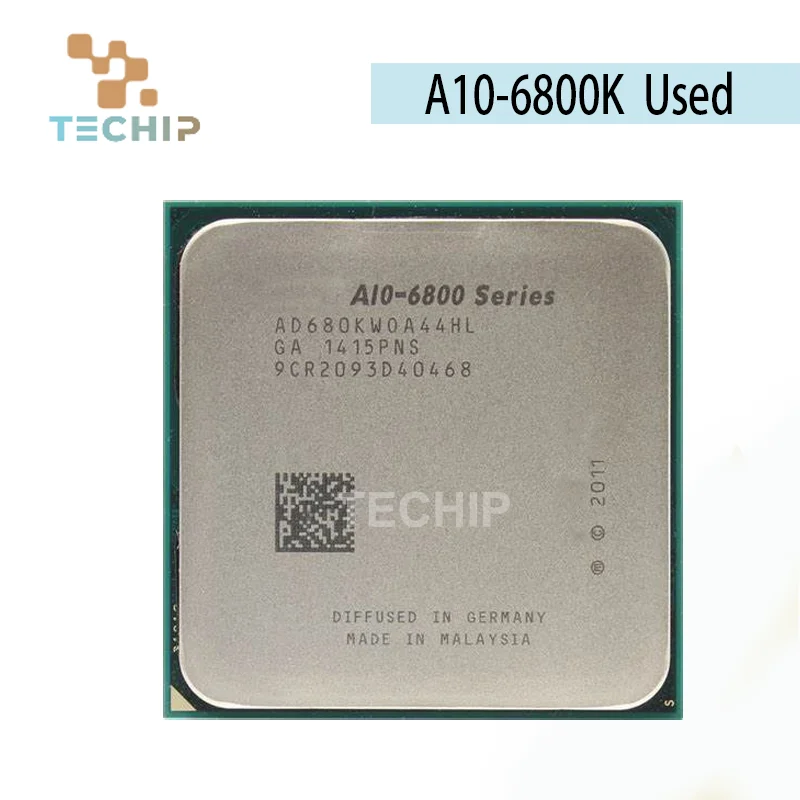 A10-Series A10-6800K A10 6800K A10 6800 4.1GHz Quad-Core CPU Processor AD680KWOA44HL/ AD680BWOA44HL Socket FM2